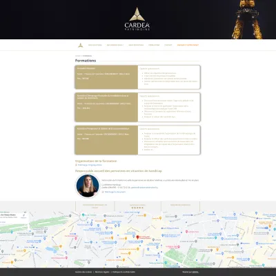 Page formations Cardéa Patrimoine