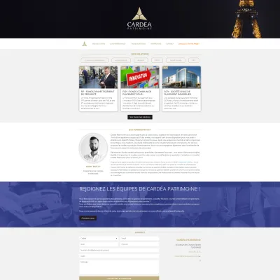 Page d'accueil Cardéa Patrimoine